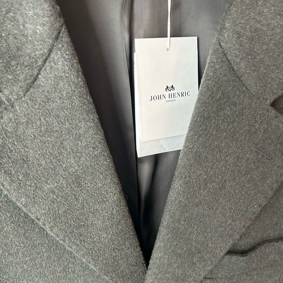 John Henric Men’s Single Coat Gray 2XL - Picture 2 of 6